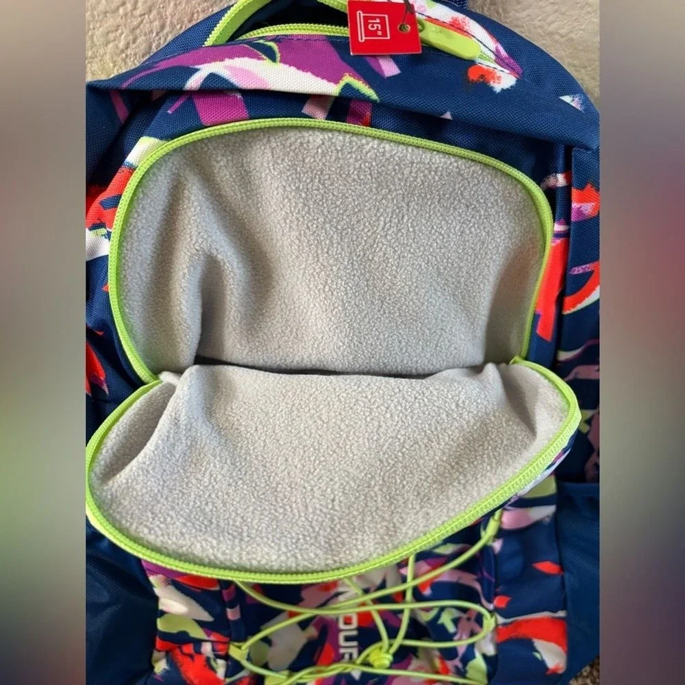 Under Armour Hustle Sport Backpack in Tech Blue Multicolor School GIFT NWT